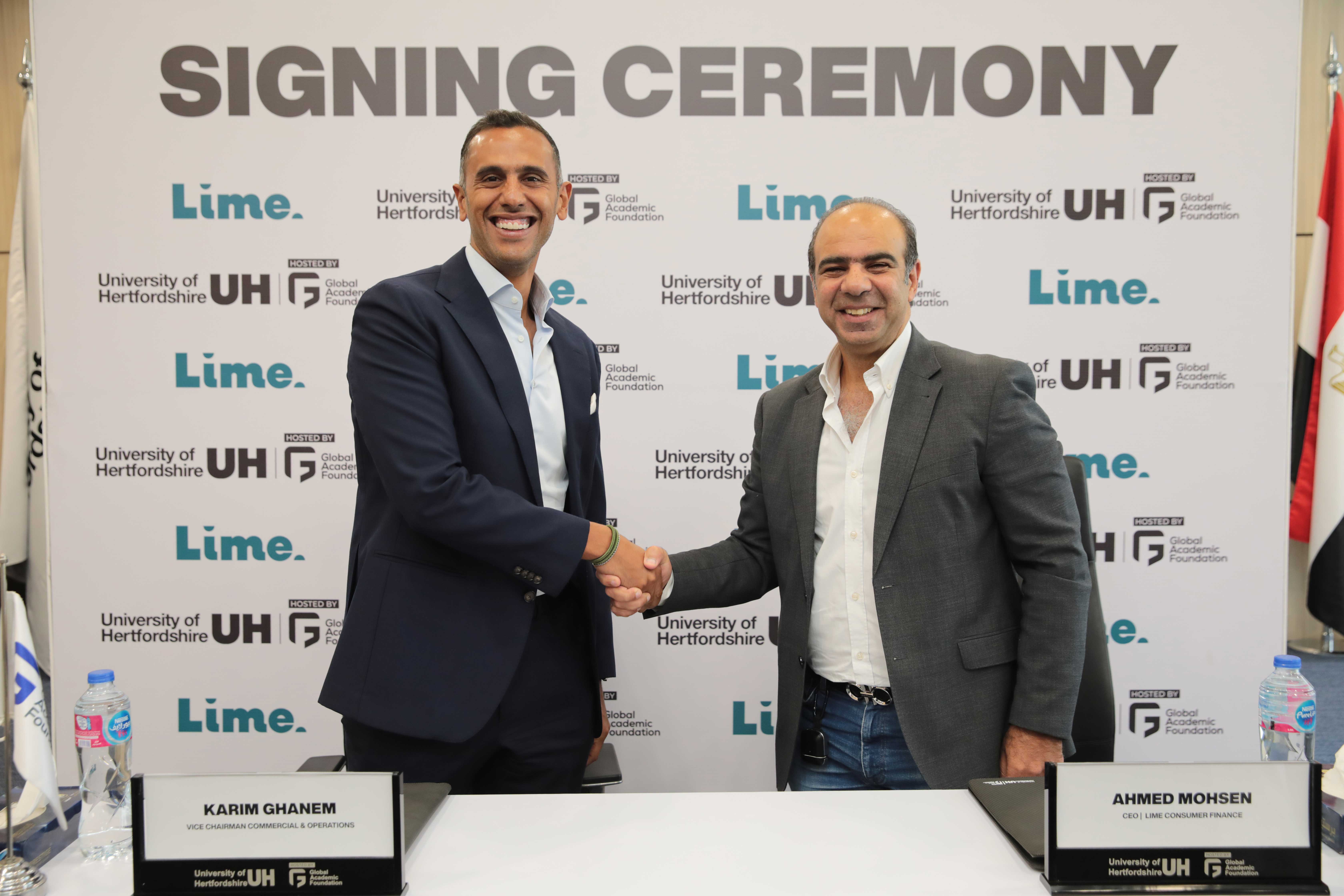 Lime Consumer Finance Signs MoU with Global Academic Foundation to Facilitate Seamless Tuition Payment for Students